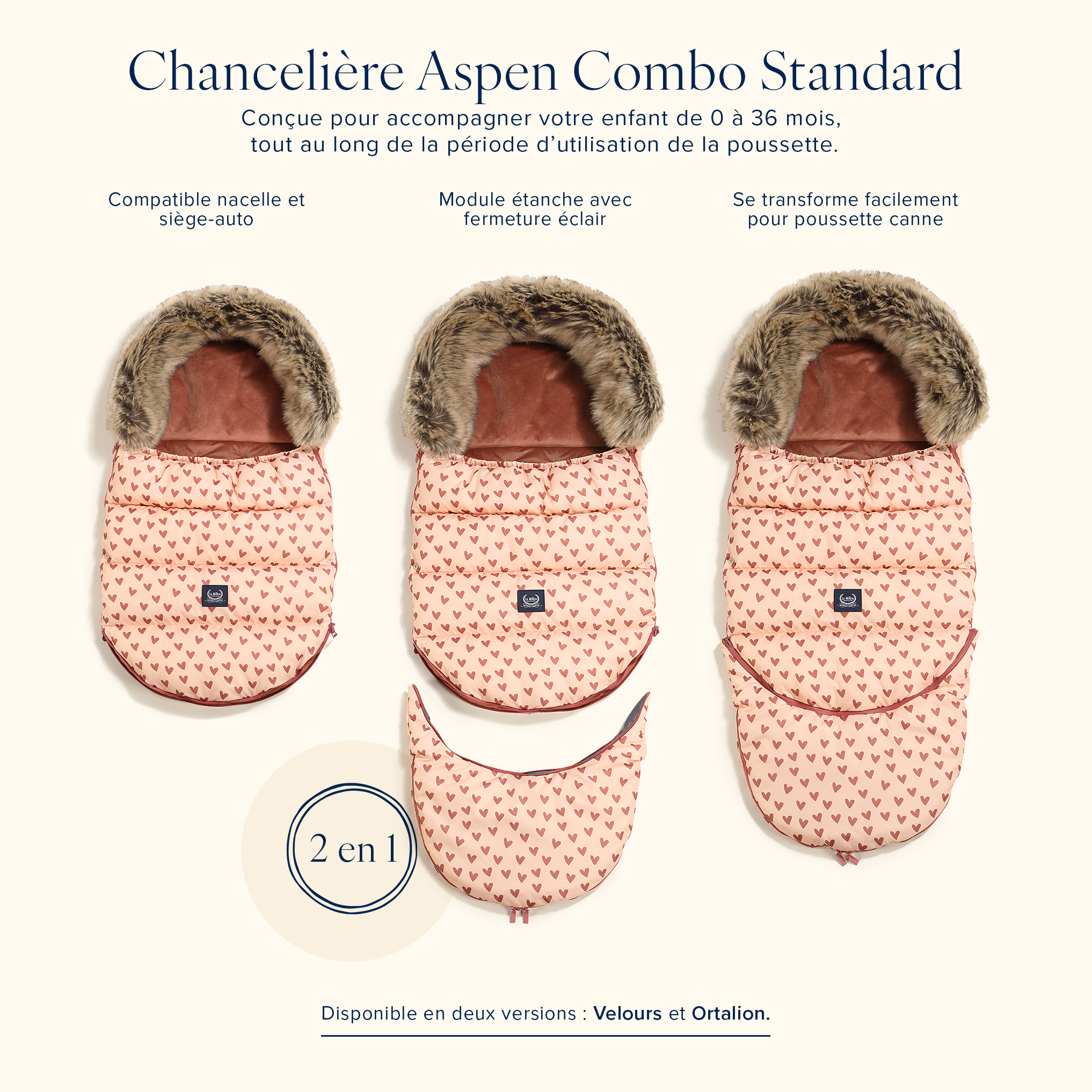 Chancelière pour poussette Combo DARK GREY
