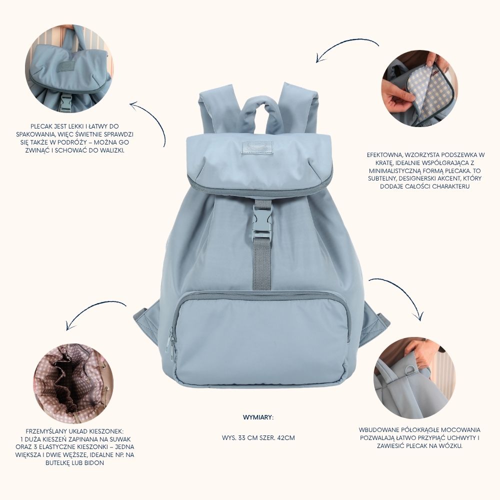 Plecak Puffer DENIM drugi gatunek