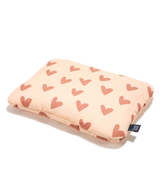 Sleeping Pillow Cotton HEARTBEAT PINK