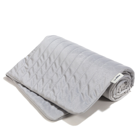 Ciepły Koc Velvet Pure DARK GREY