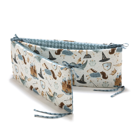 Ochraniacz do Łóżeczka z Bawełny PRINCE-379573