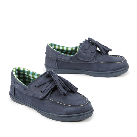 Mokasyny Skórzane BY LARA GESSLER BARCELONA VICHY-370189