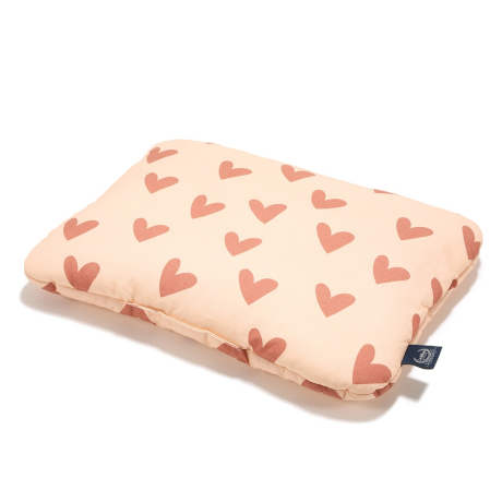 Sleeping Pillow Cotton HEARTBEAT PINK