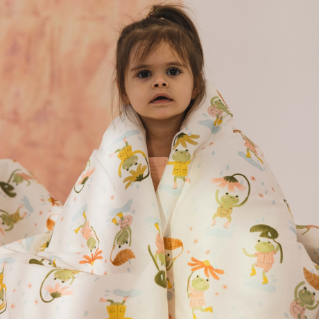 Komplet Pościeli Bamboo FROGS-1197286242439