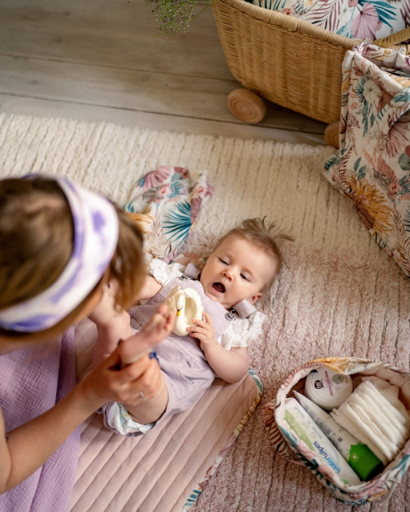 Mata przewijak Pikowana BOHO PALMS LIGHT-891147359647