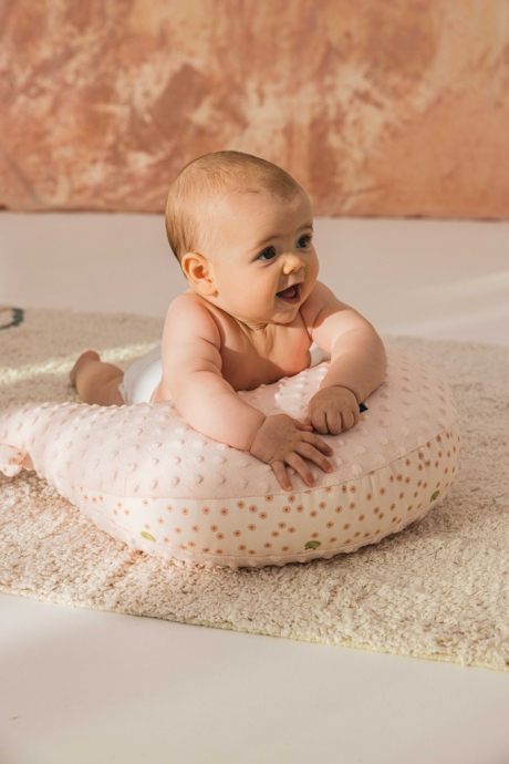 Poduszka Kura Babci Dany Minky FROGS BLOOM-929526185861