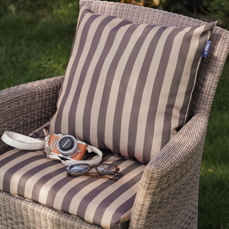 Poduszka Ogrodowa STRIPES BROWN-1564142486239