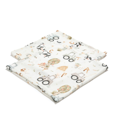 Zestaw pieluszek Bamboo ABC FARM-446758