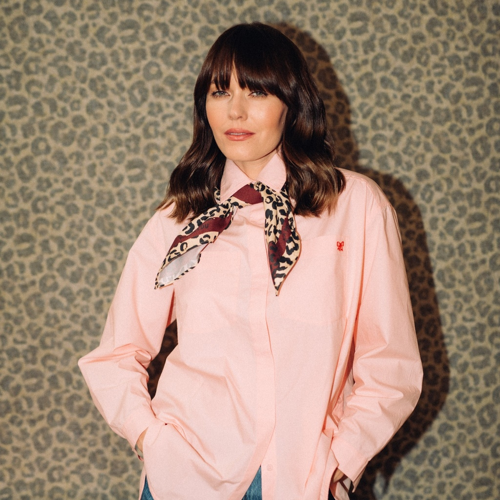 Neckerchief LEOPARD CREAM by Magdalena Lamparska