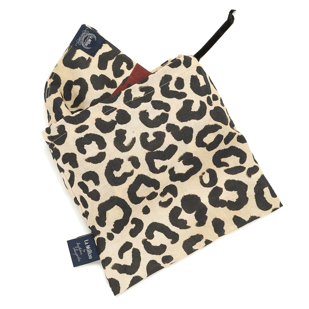 Neckerchief LEOPARD CREAM by Magdalena Lamparska
