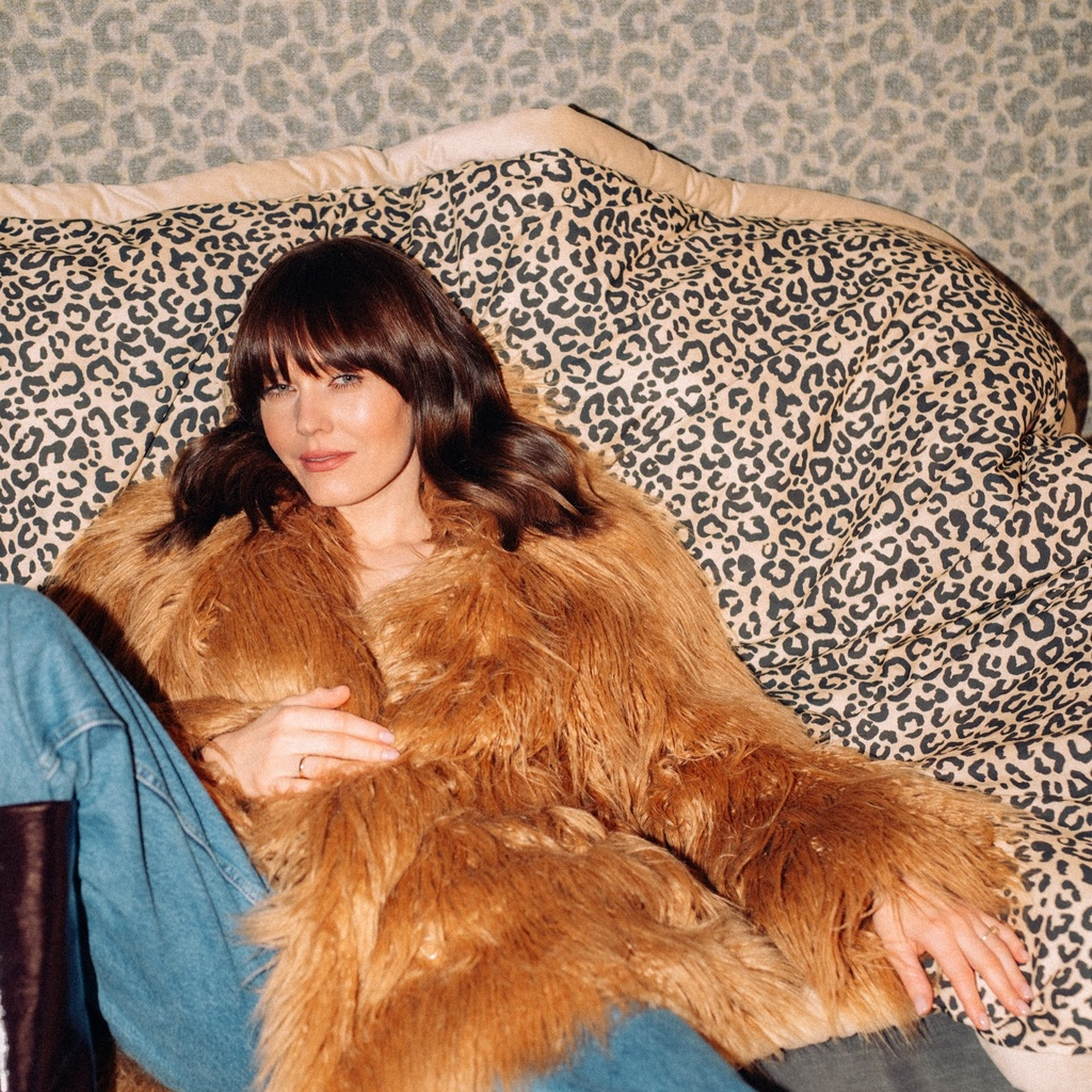 Couverture Chaude Velvet LEOPARD CREAM par Magdalena Lamparska