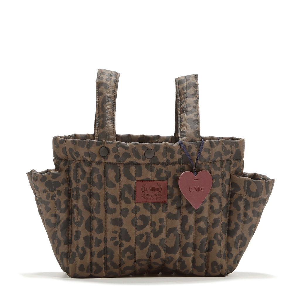 Stroller Organizer Nylon LEOPARD CHOCO by Magdalena Lamparska
