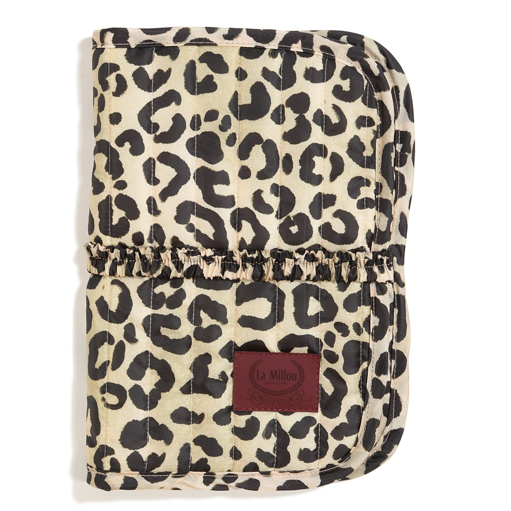 Organizer etui na pieluchy Ortalion LEOPARD CREAM by Magdalena Lamparska