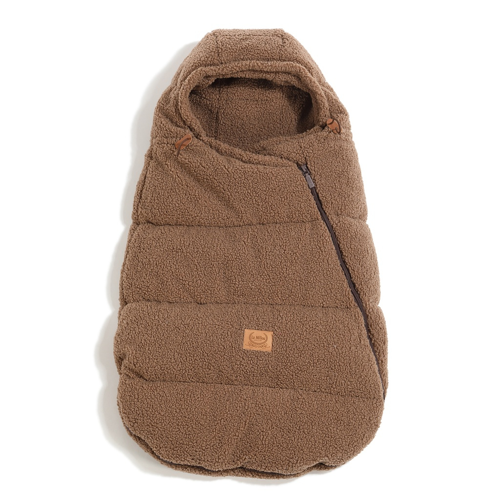 Footmuff Baby Multi Teddy Bear LATTE