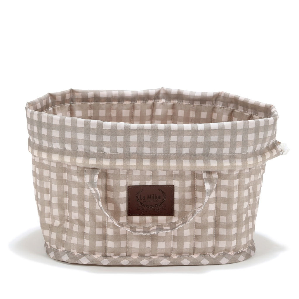 Organizer na pieluchy Ortalion BEIGE VICHY