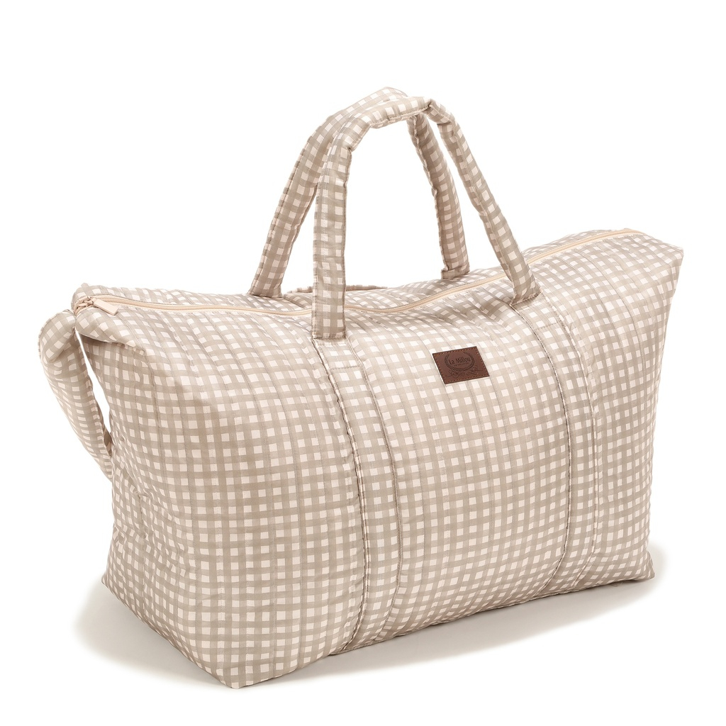 Torba Weekendowa Ortalion BEIGE VICHY