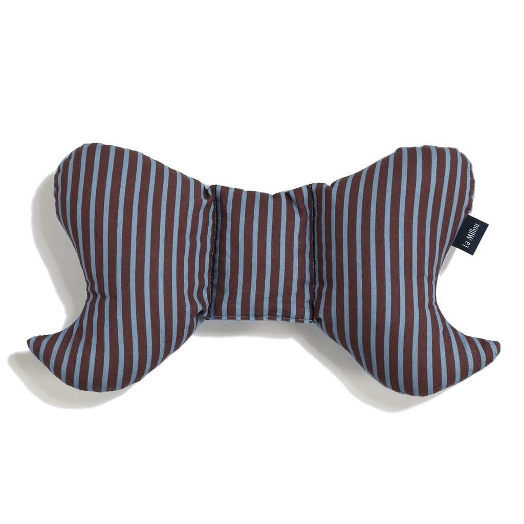 Poduszka Angel's Wings Bawełna Velvet STRIPES BLUE