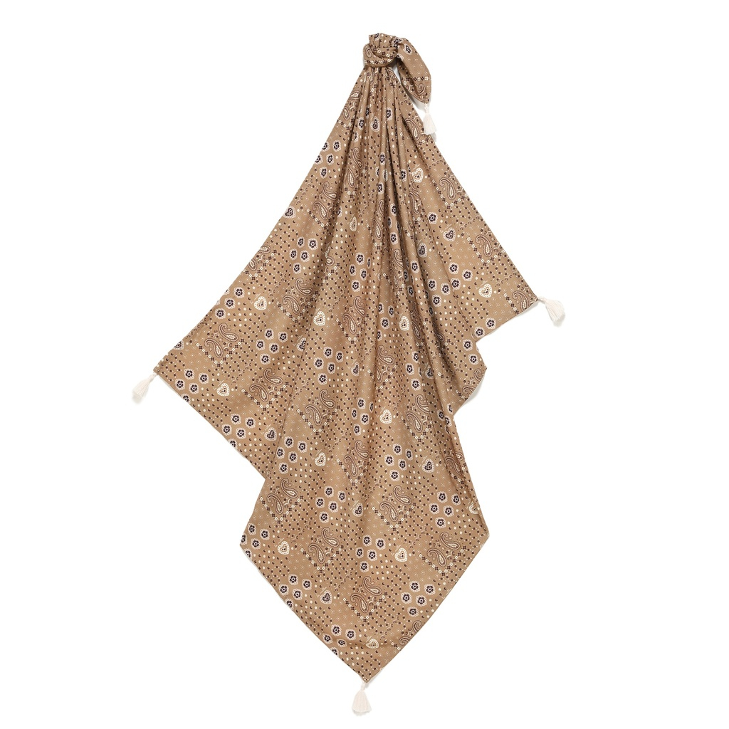 Wickeln Bamboo BANDANA MOCCA