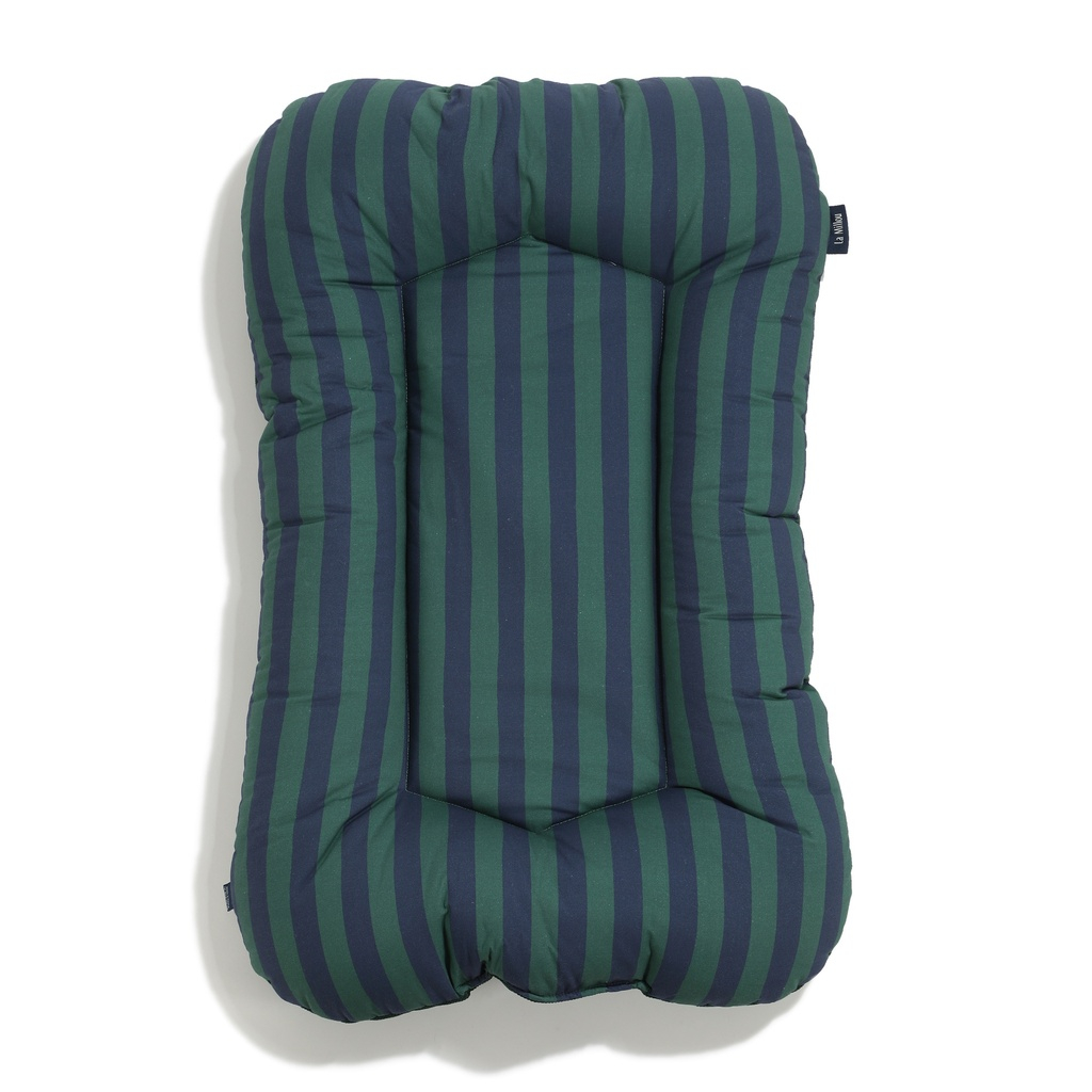 Kokon Bawełna Velvet STRIPES GREEN