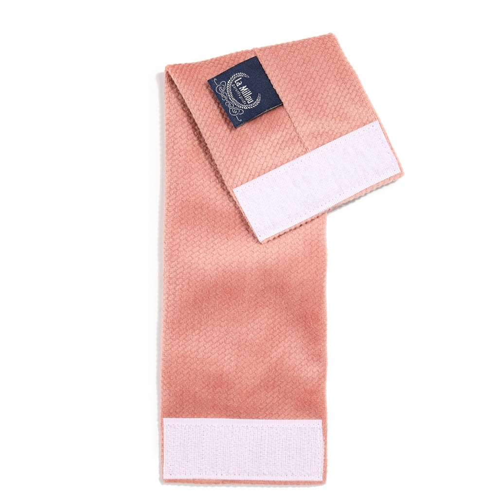 Angel's Wings Fastening Strap Velvet PAPAYA