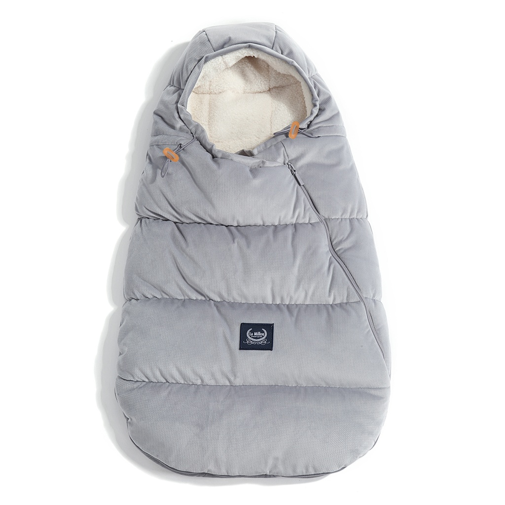 Kinderwagen Fußsack Baby DARK GREY