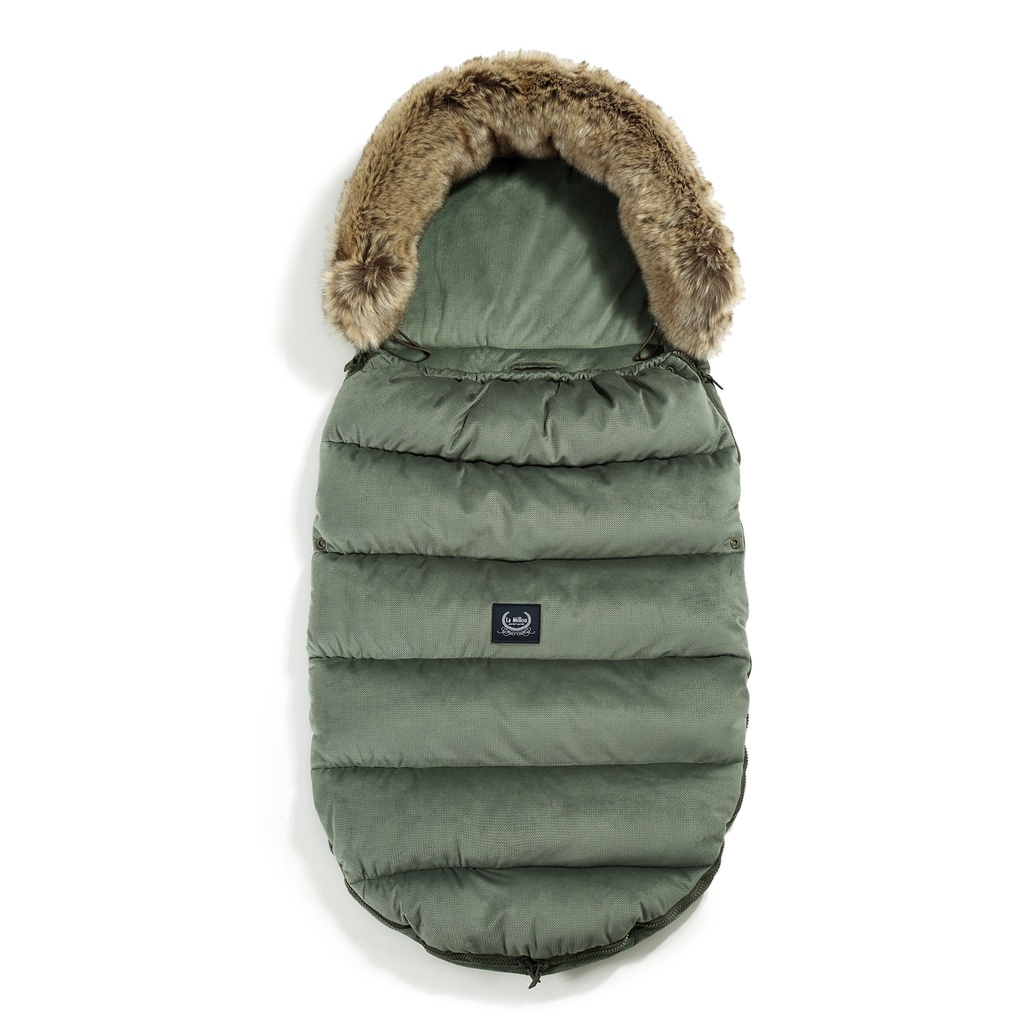 Kinderwagen Fußsack Uni KHAKI