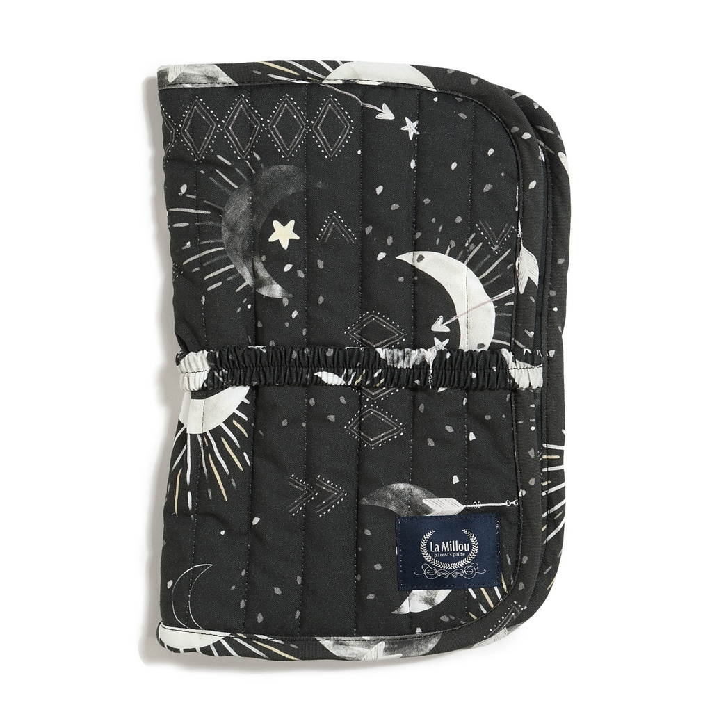 Organizer etui na pieluchy pikowany DARK LUNA