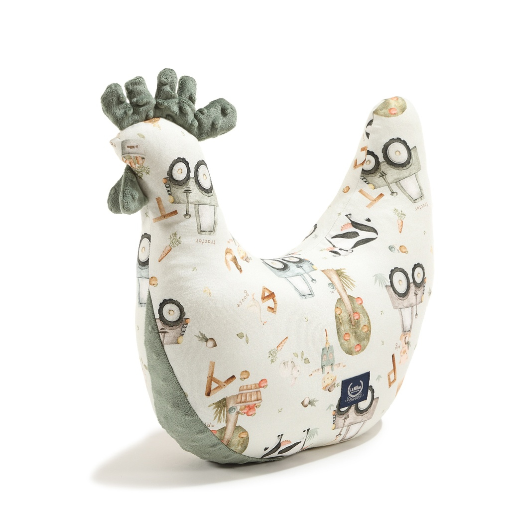 Coussin Poule de Grand-Mère Dany Bamboo ABC FARM