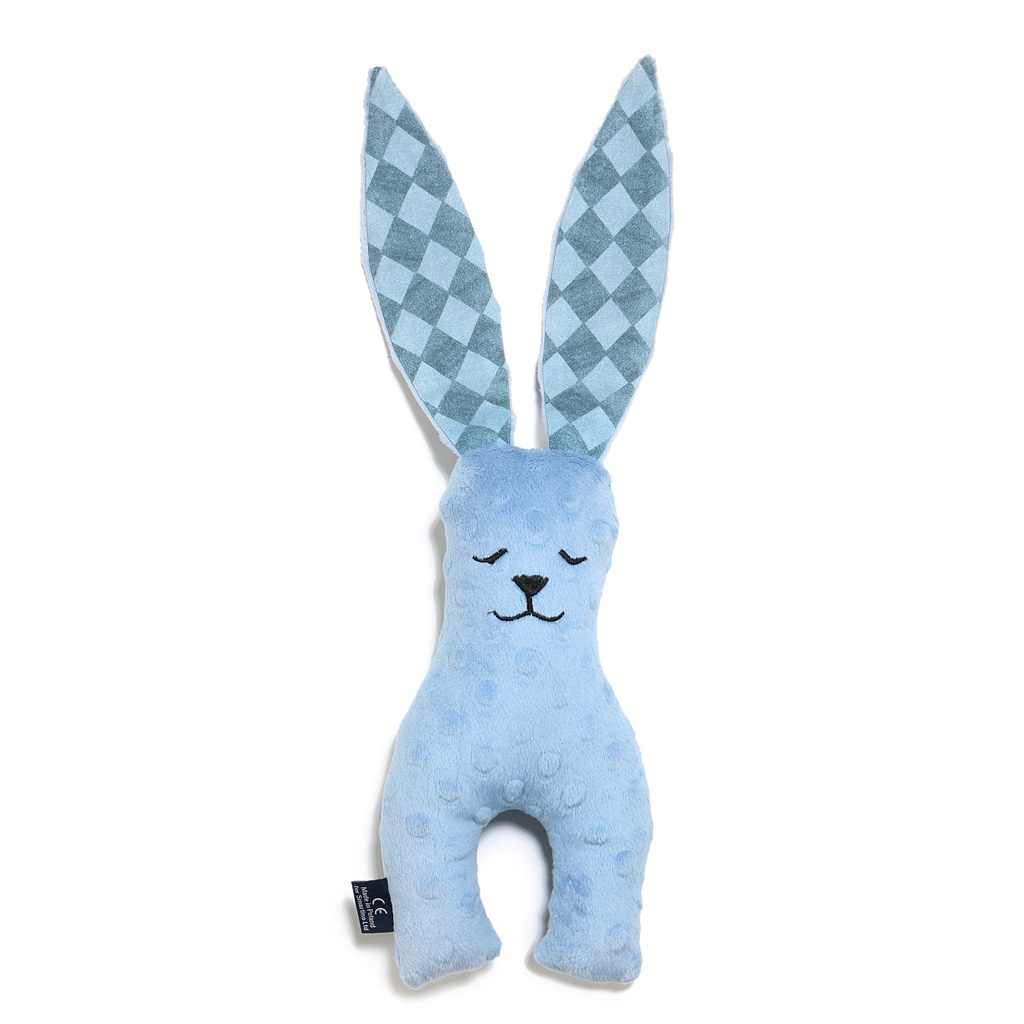 Minky Bunny Cuddly Toy PRINCE CHESSBOARD