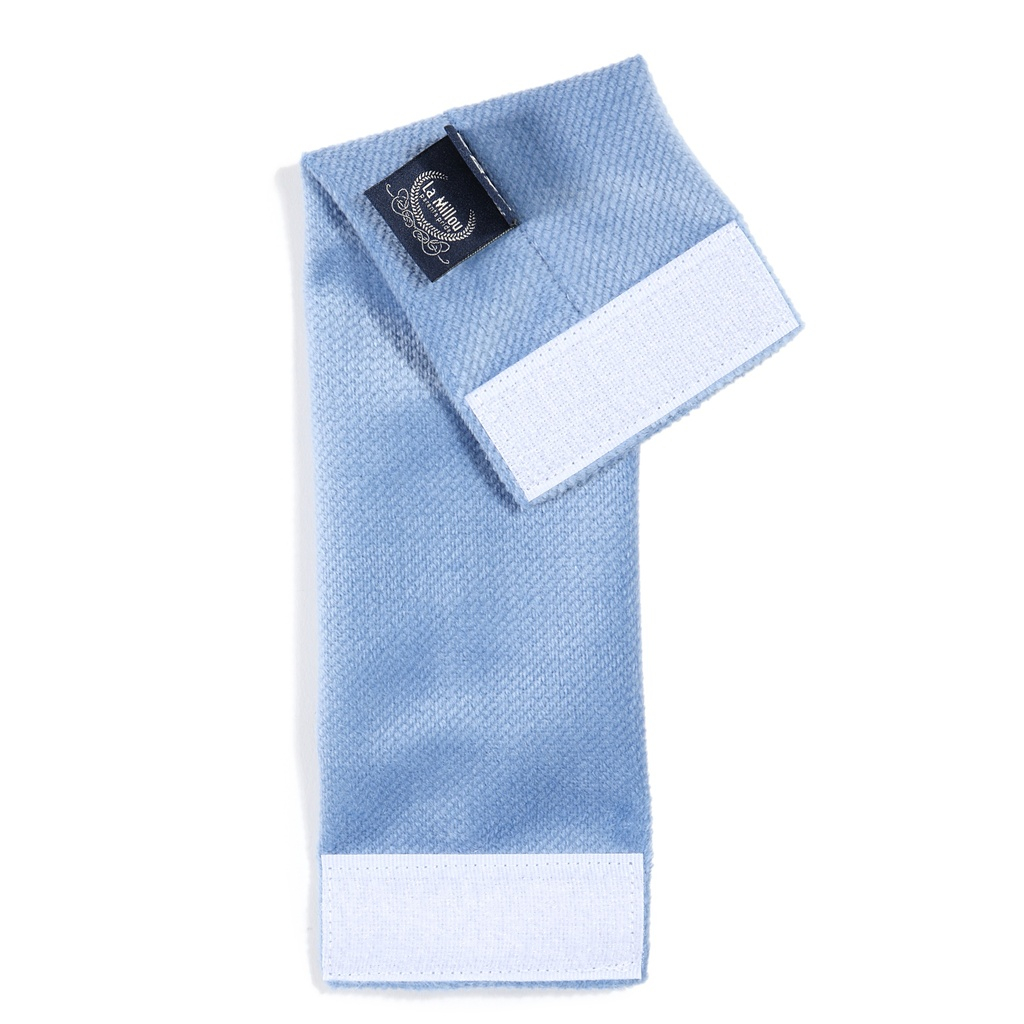 Angel's Wings Fastening Strap Velvet WIND BLUE