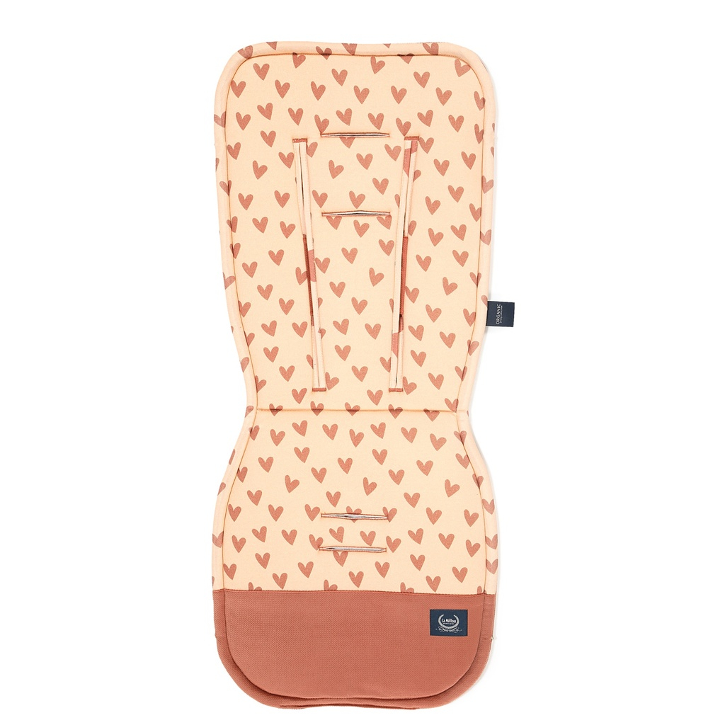 Wkładka do wózka Multi HEARTBEAT PINK