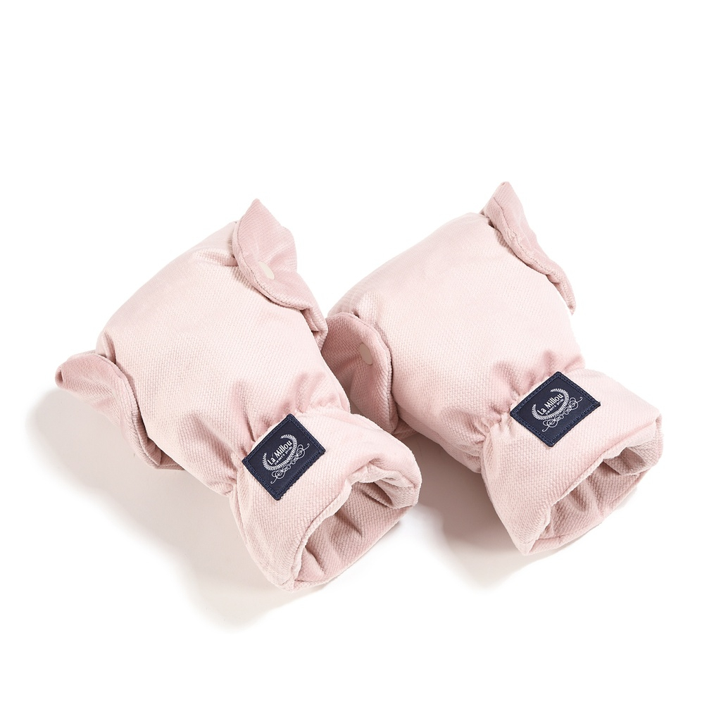 Stroller Gloves Velvet SMOKE ROSE
