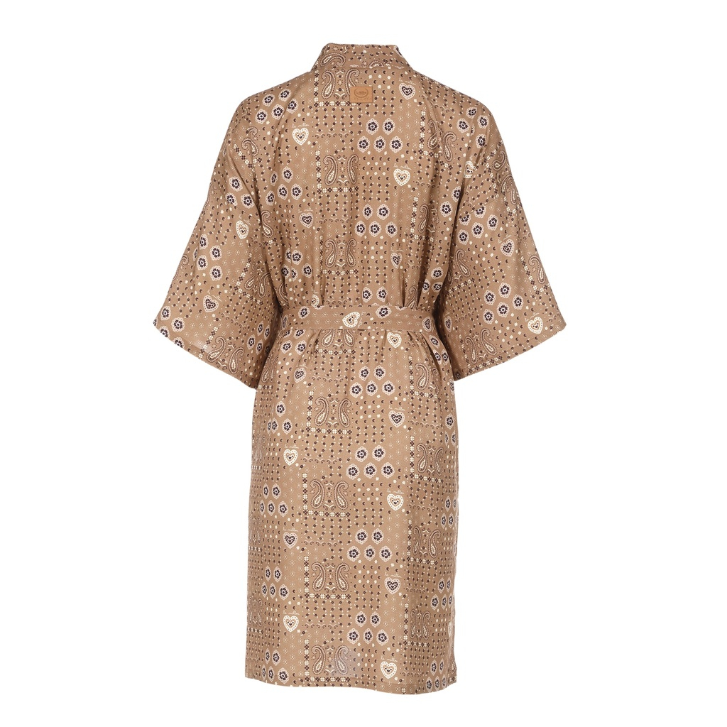 Bambus Kimono BANDANA MOCCA