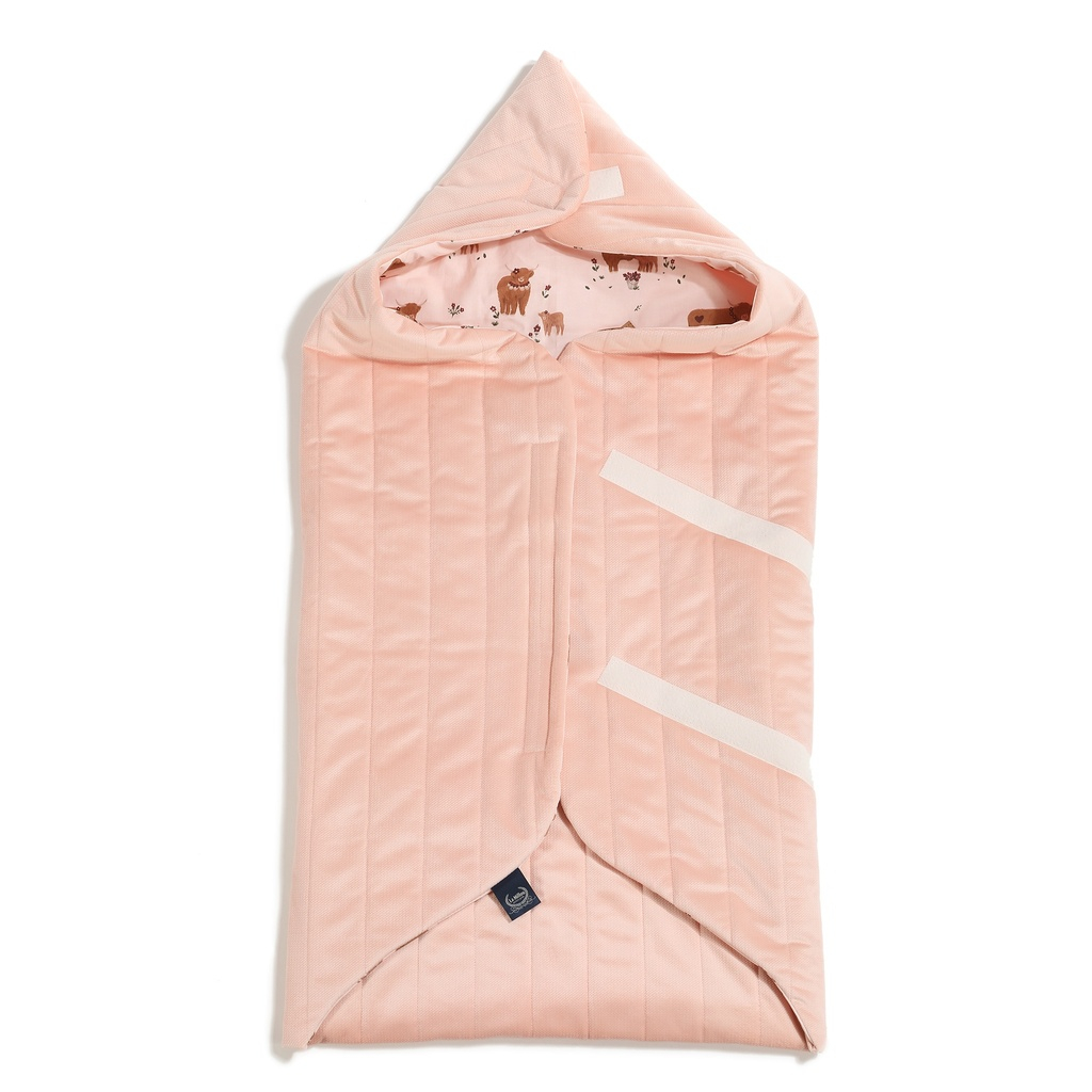 Kocyk do fotelika samochodowego Bawełna Velvet Multi MOO MEADOW