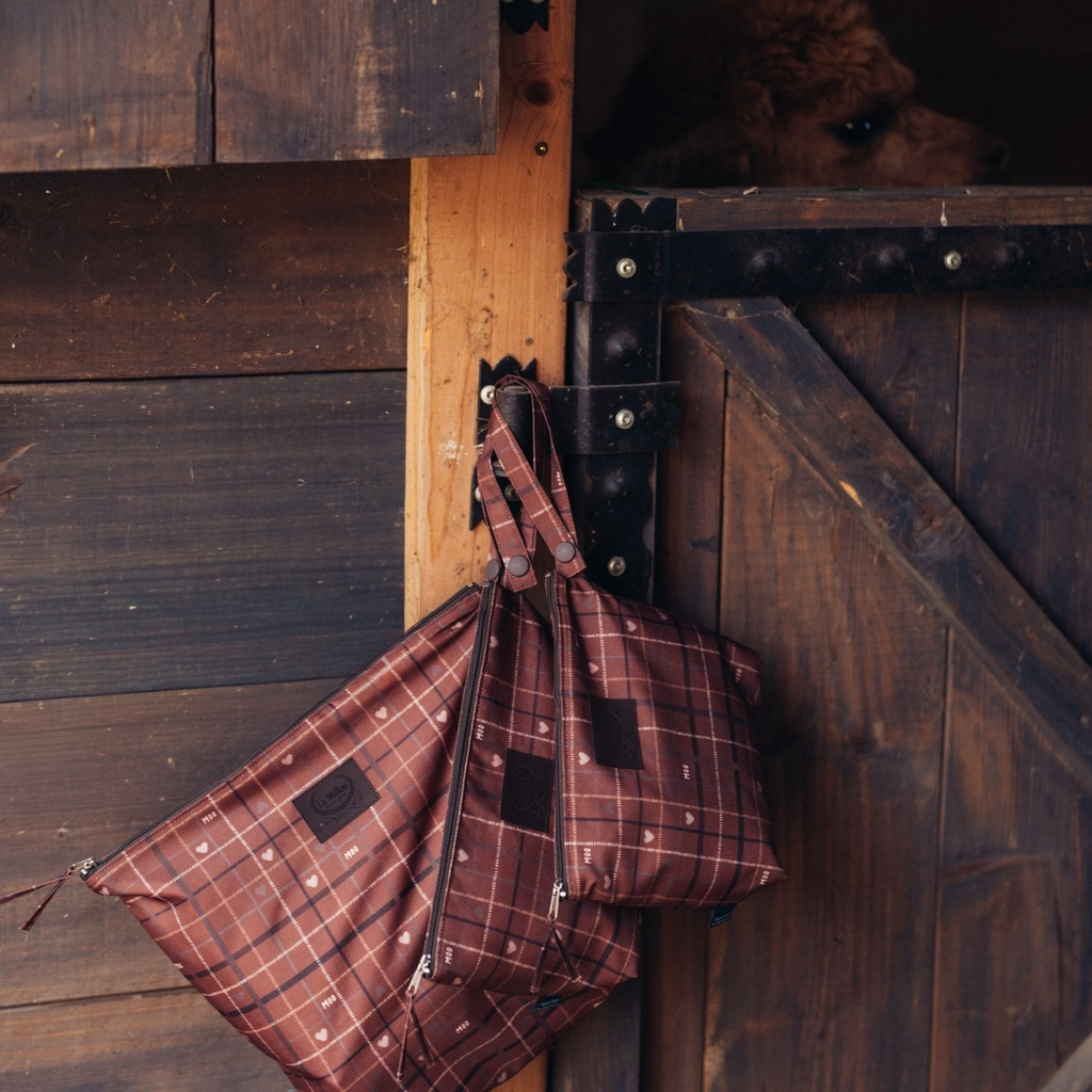 Kosmetyczka wodoodporna MOO MEADOW PLAID