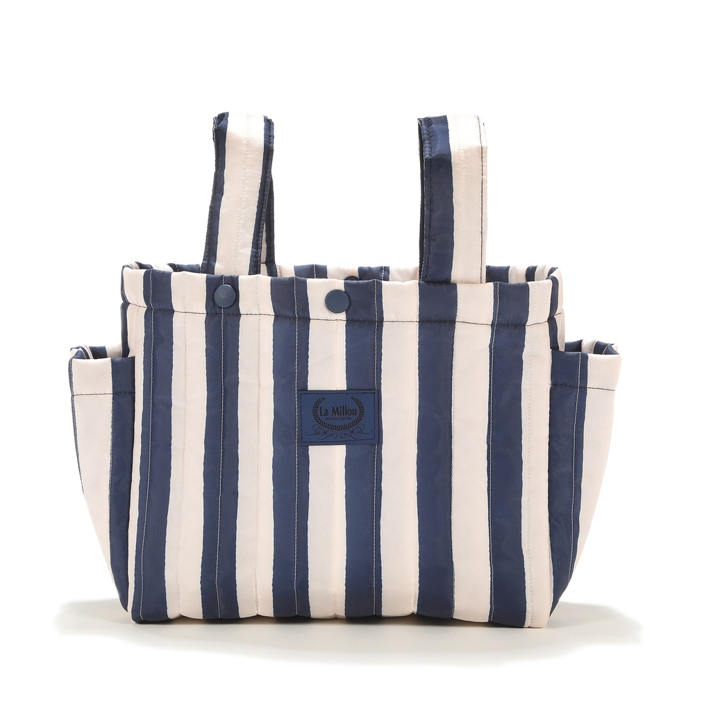 Stroller Organizer Nylon STRIPES NAVY