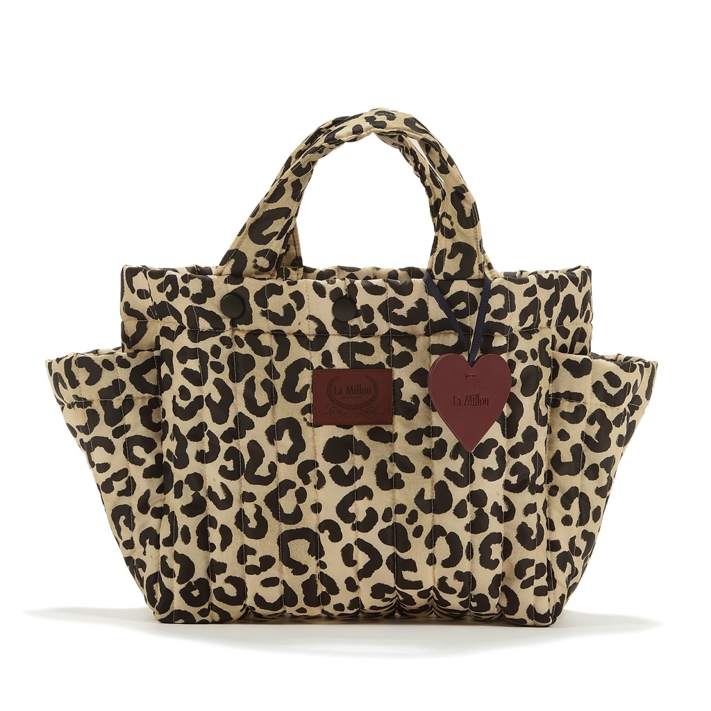 Stroller Organizer Nylon LEOPARD CREAM by Magdalena Lamparska