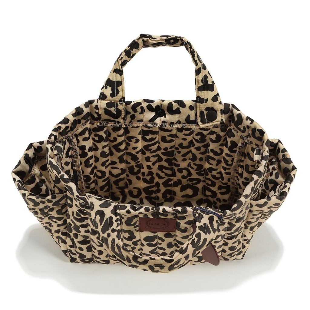Stroller Organizer Nylon LEOPARD CREAM by Magdalena Lamparska