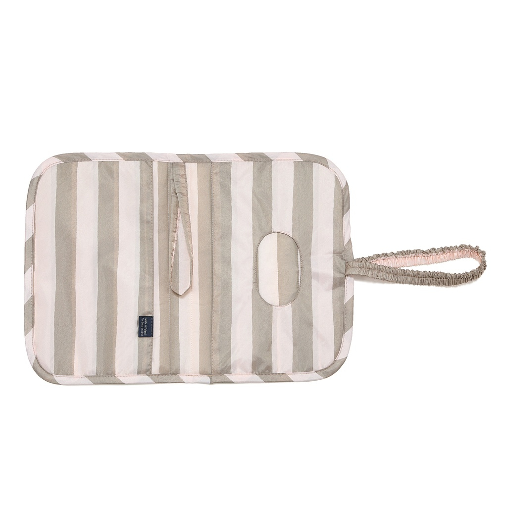 Windeltasche Nylon STRIPES BEIGE