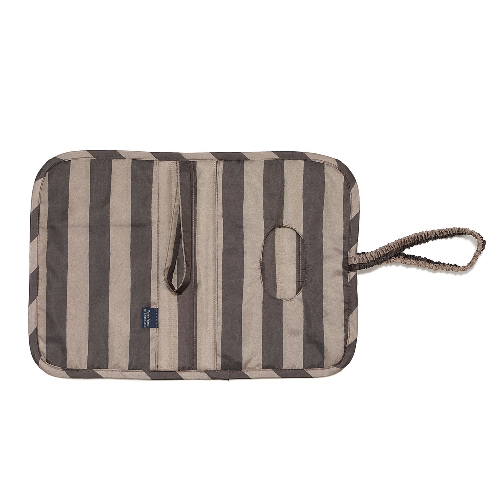 Organizer etui na pieluchy Ortalion STRIPES BROWN