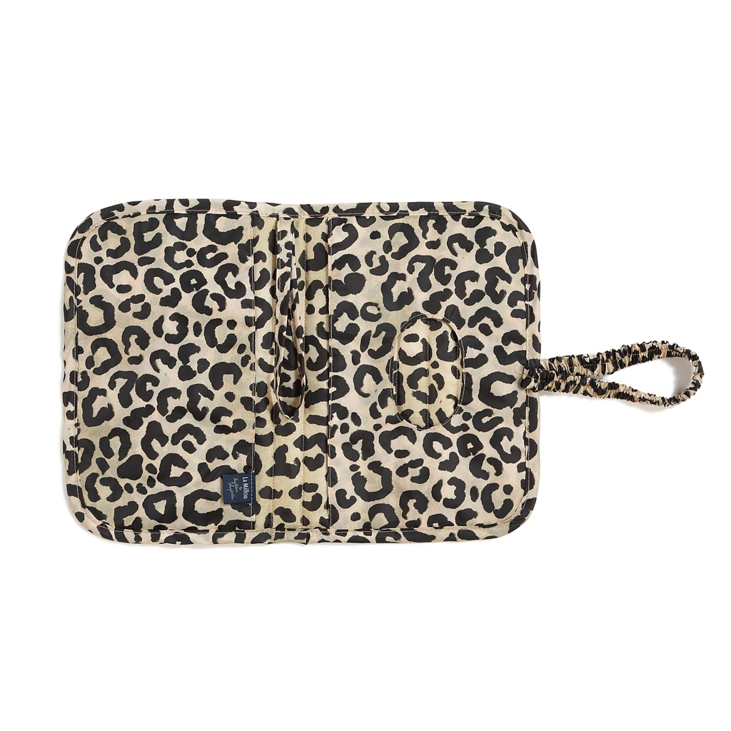 Organizer etui na pieluchy Ortalion LEOPARD CREAM by Magdalena Lamparska