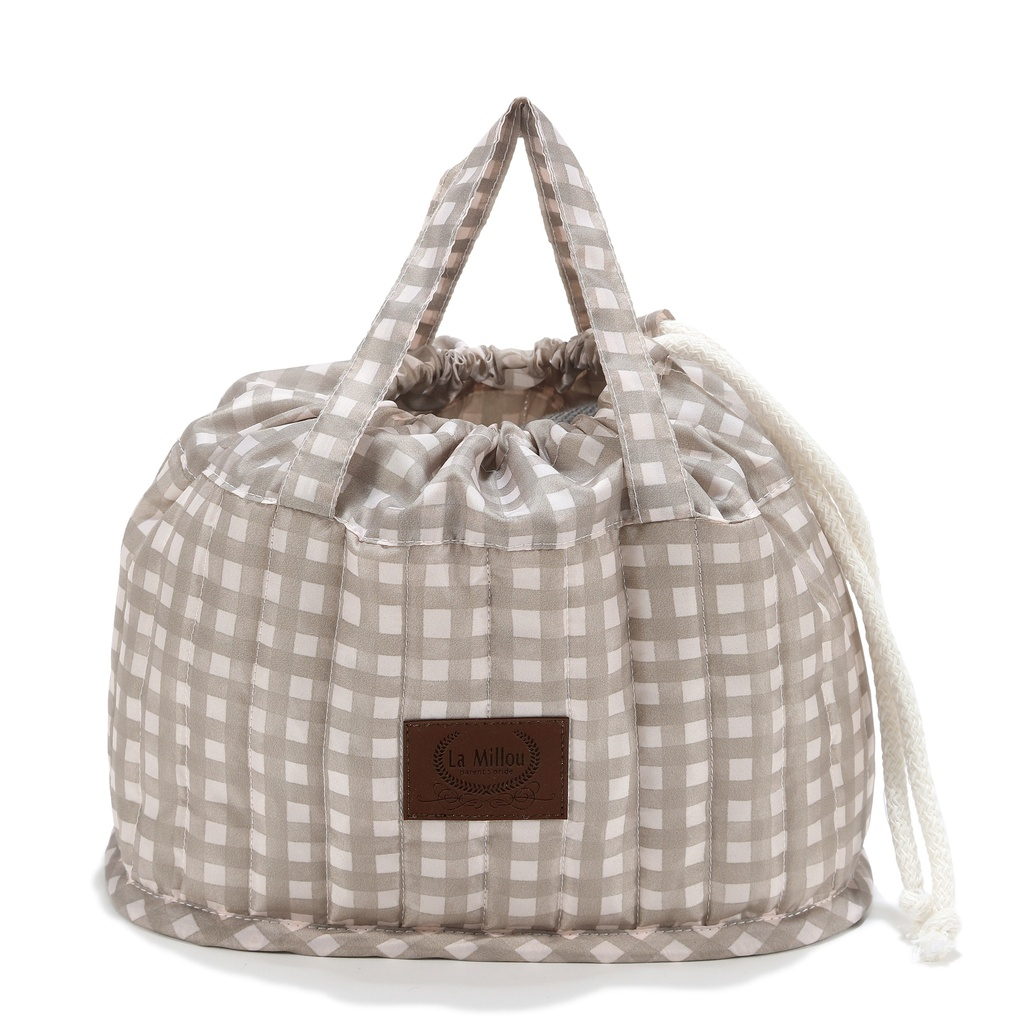 Organizer na pieluchy Ortalion BEIGE VICHY