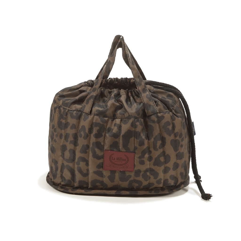 Diaper Organizer Nylon LEOPARD CHOCO by Magdalena Lamparska