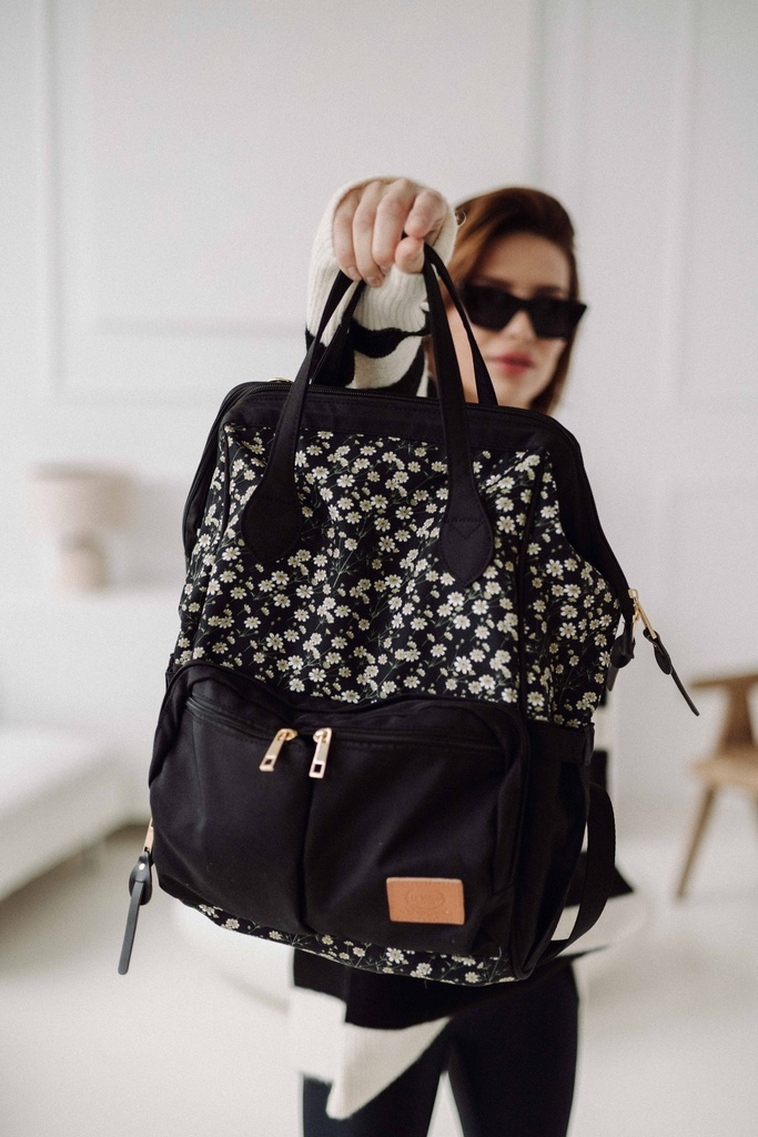 Mum's Backpack Dolce Vita PRETTY BLACK