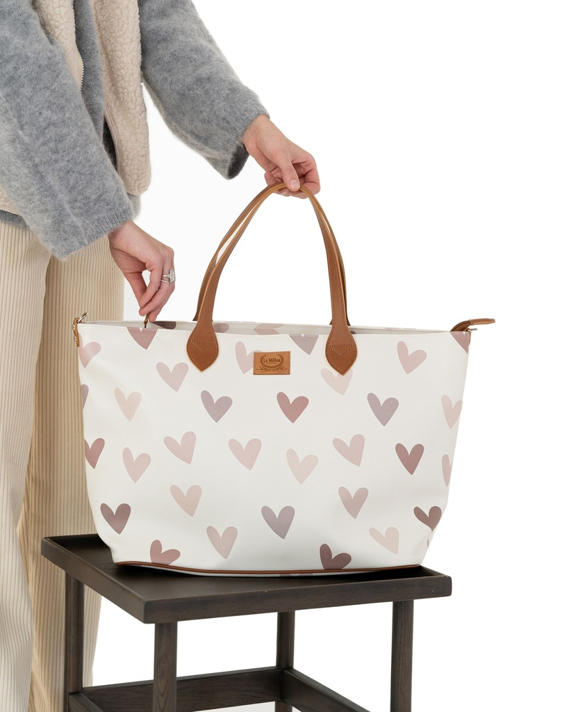 Mum's Bag Feeria HEARTBEAT BEIGE
