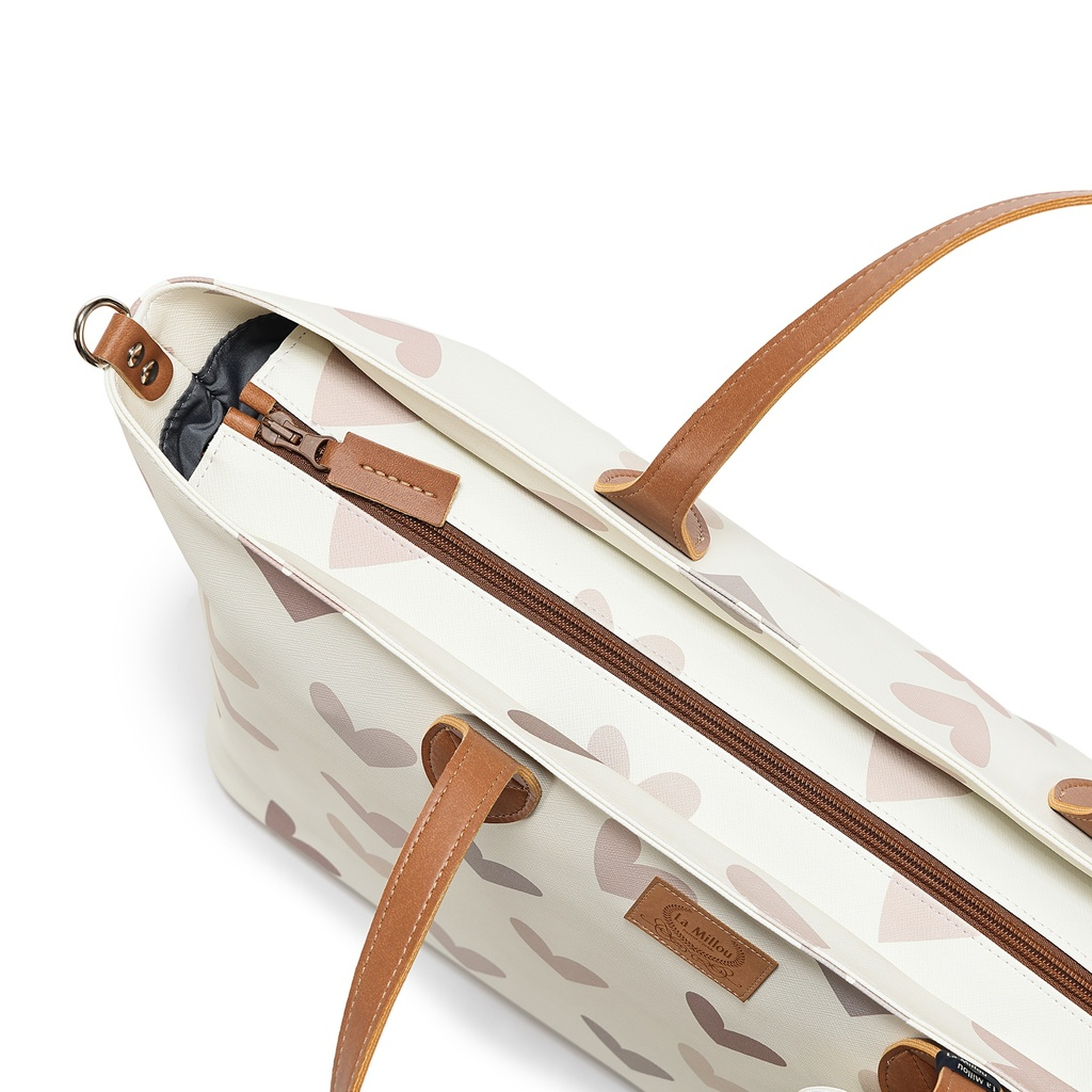 Mum's Bag Feeria HEARTBEAT BEIGE