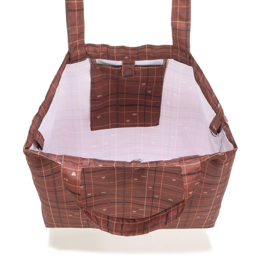 Torba Shopper Bag L MOO MEADOW PLAID