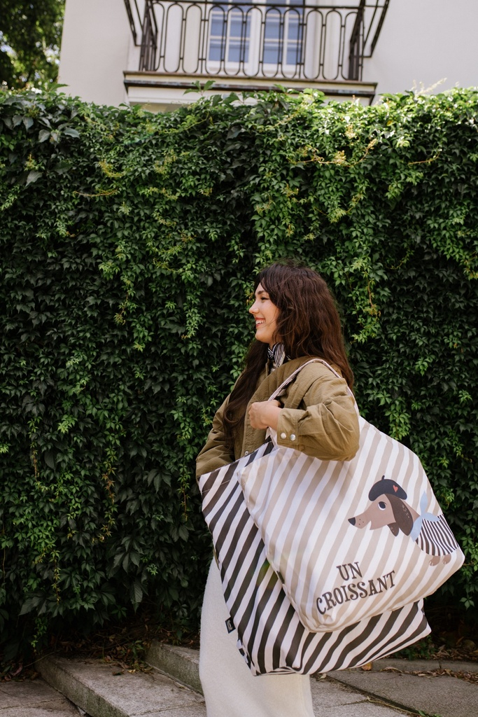 Bolsa Shopper Bag L PIERRE THE DOG