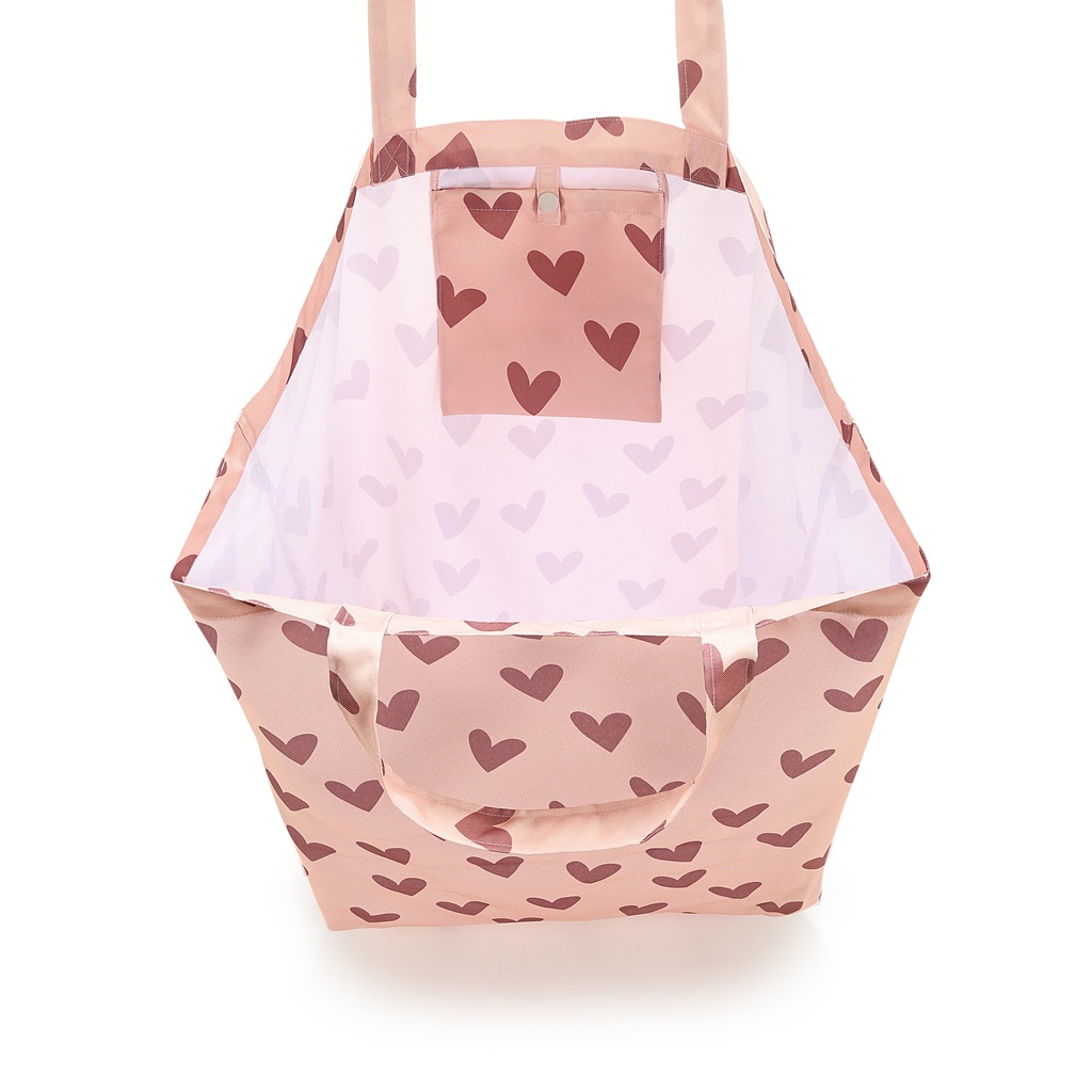 Sac Shopper XL HEARTBEAT PINK