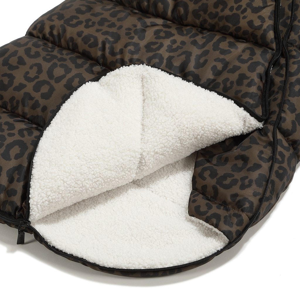 Chancelière pour poussette Baby Multi LEOPARD CHOCO by Magdalena Lamparska
